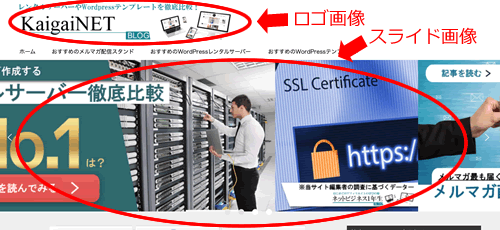 Wordpressのトップページの作り方は、画像がポイント!