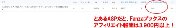 Fanzaブックスのアフィリエイト